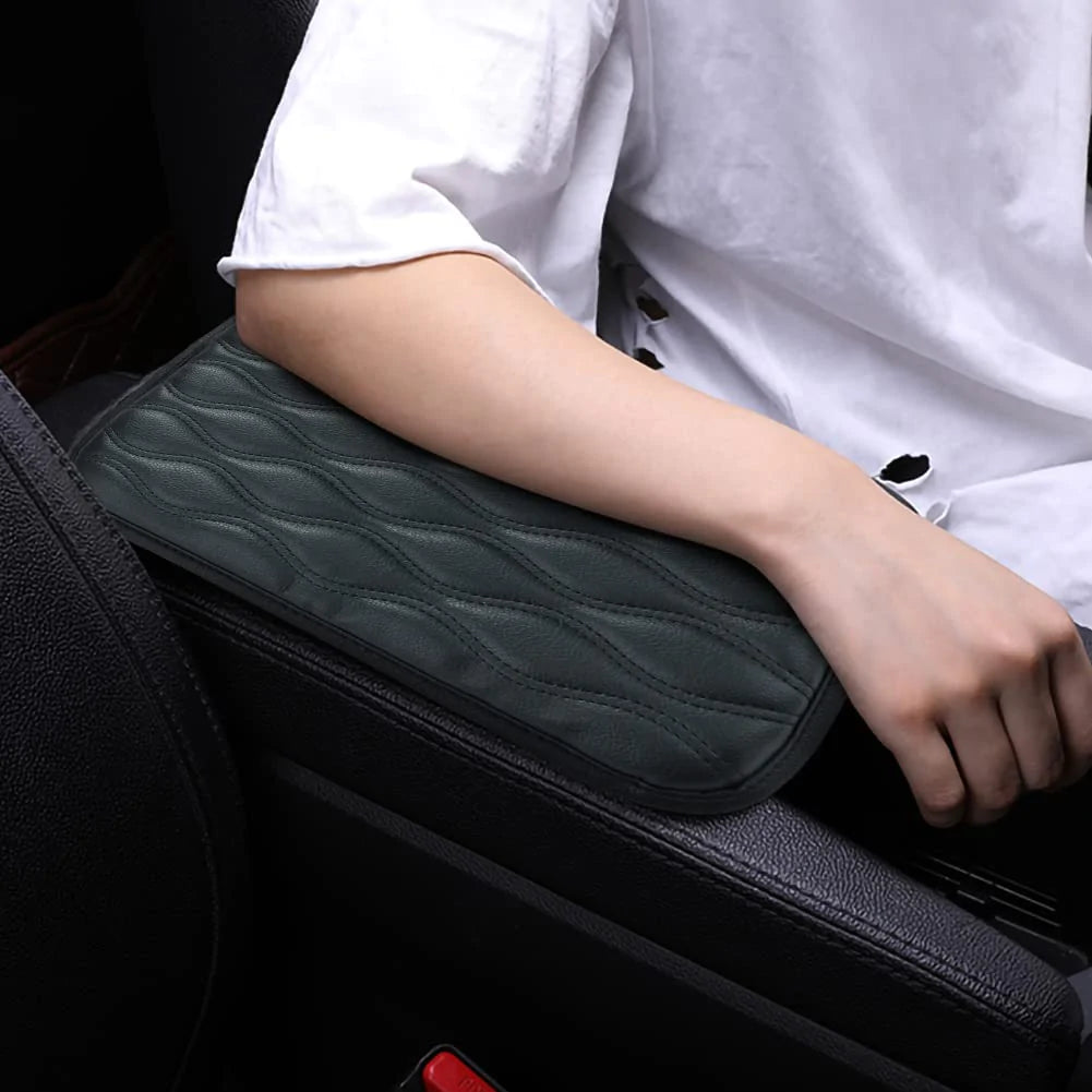 Leather Car Armrest Box Pad(Universal style)🔥Suitable for all car model