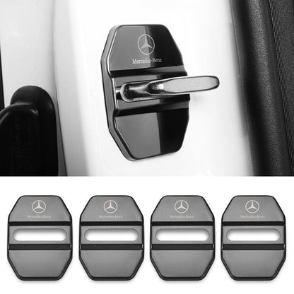 HOT SALE🎉50% OFF🎉Stainless Steel Car Door Lock Protection Cover Antirust🔥4PCS🔥