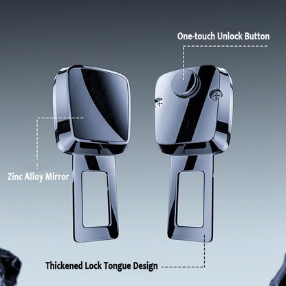 ClickQuiet™ Premium Seat Belt Extender & Alarm Silencer