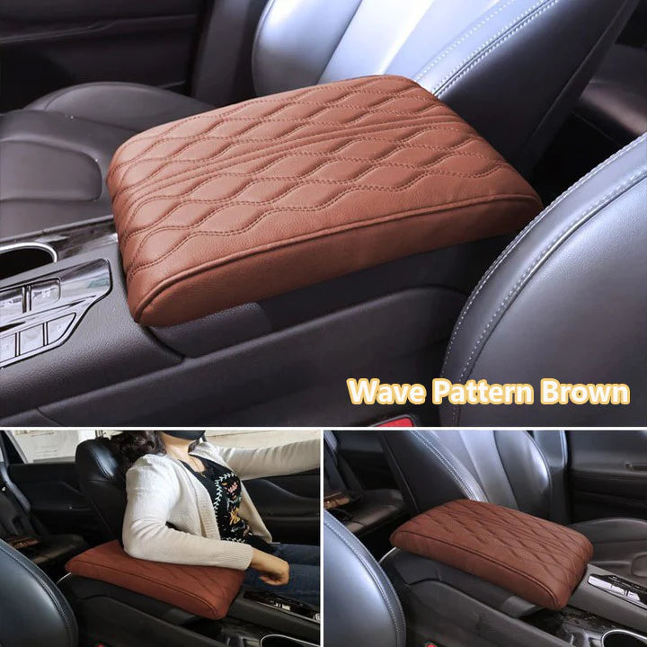 Leather Car Armrest Box Pad(Universal style)🔥Suitable for all car model