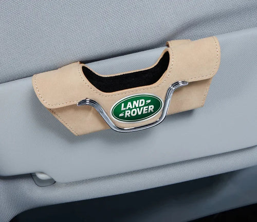 Car Multi-Functional High-Grade Leather Glasses Holder
