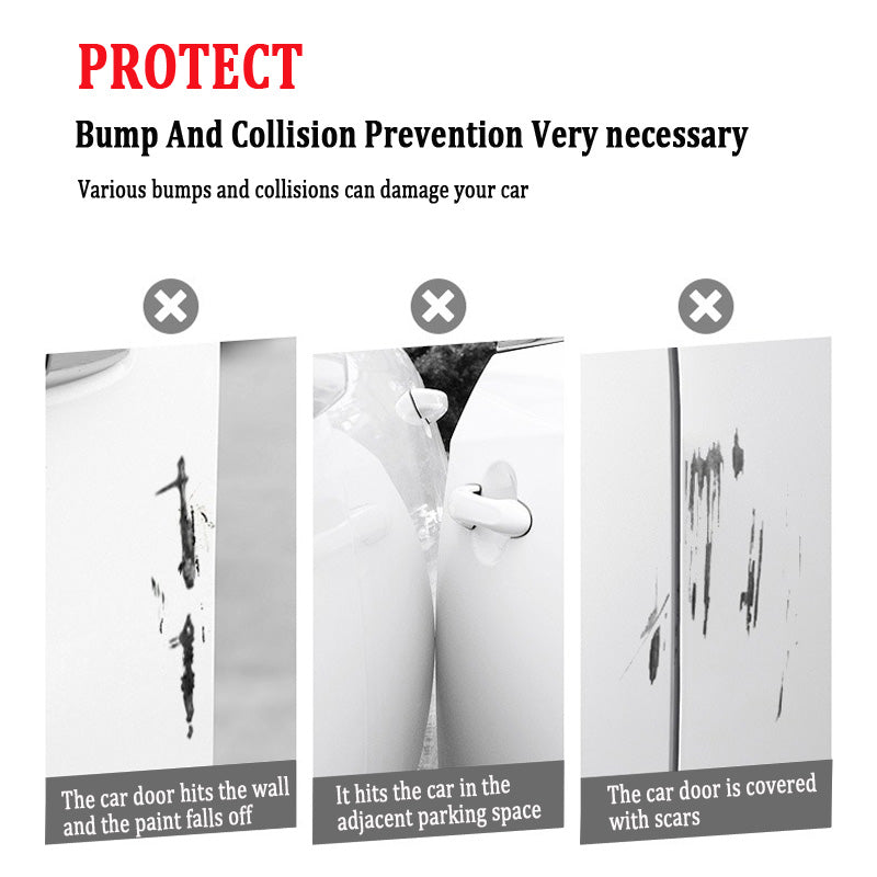 Hot Sale ✨50% OFF✨Thickened Silicone Anti-collision Strip For Car Doors🎉4 Pcs🎉