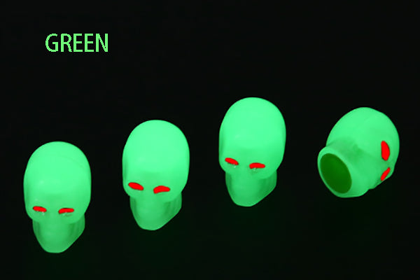 Fluorescent Car Tire Valve Cover(4pcs)