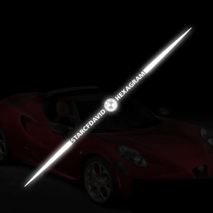 LAST SALE🎉50% OFF🎉3D Colorful laser reflective car sticker ✨4PCS✨