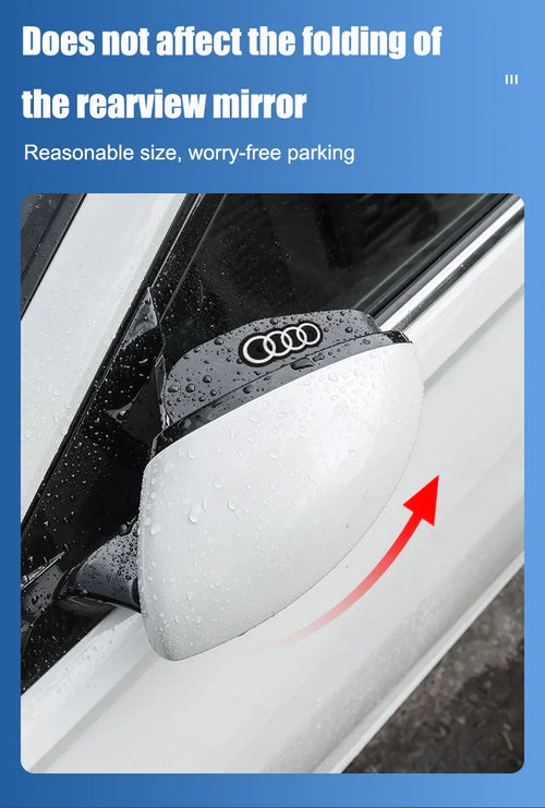 🔥 Best Seller 50% OFF 🔥 Mini Round Mirror Rain Shield – No More Blurry Views