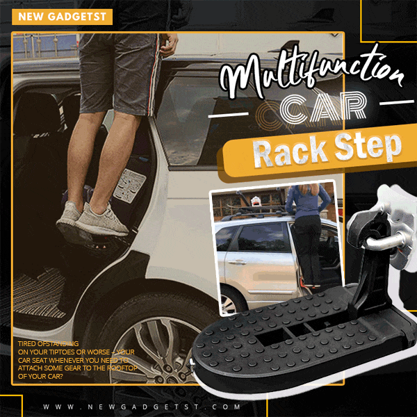🔥Hot Sale-45% OFF🔥 Multifunction Foldable Car Rack Step