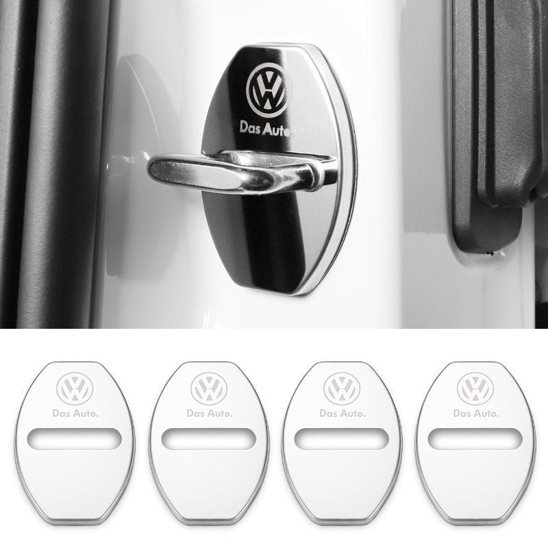 HOT SALE🎉50% OFF🎉Stainless Steel Car Door Lock Protection Cover Antirust🔥4PCS🔥