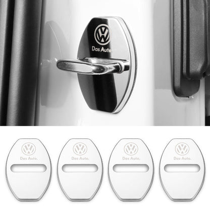 HOT SALE🎉50% OFF🎉Stainless Steel Car Door Lock Protection Cover Antirust🔥4PCS🔥