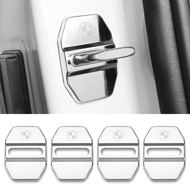 HOT SALE🎉50% OFF🎉Stainless Steel Car Door Lock Protection Cover Antirust🔥4PCS🔥