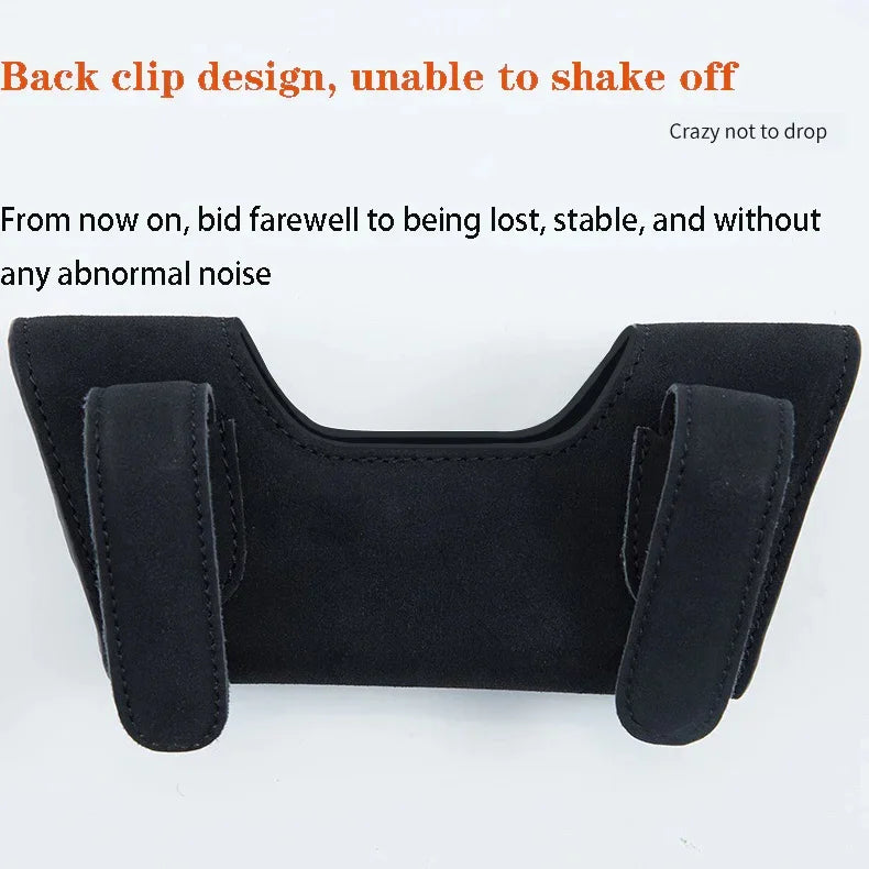 Car Multi-Functional High-Grade Leather Glasses Holder