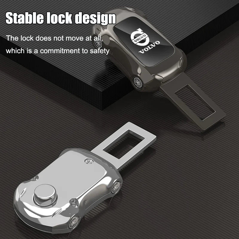 Car Cool Sports Car Shape Seat Belt Extended Metal Buckle Seat Connector