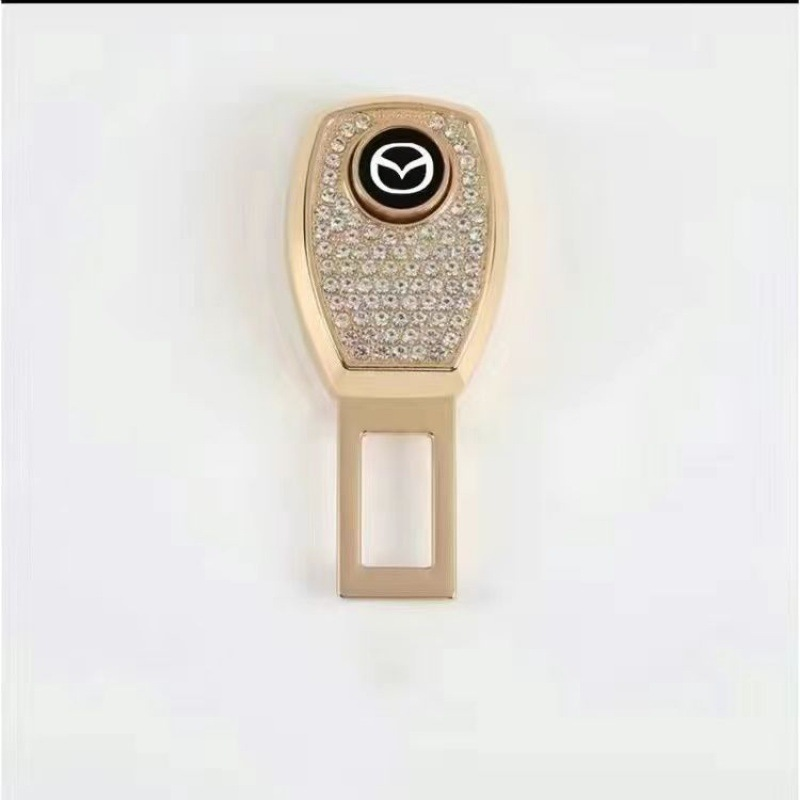 🔥Hot Sale 50 OFF🔥Car Seat Belt Rhinestone Metal Extended Buckle