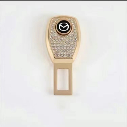 🔥Hot Sale 50 OFF🔥Car Seat Belt Rhinestone Metal Extended Buckle