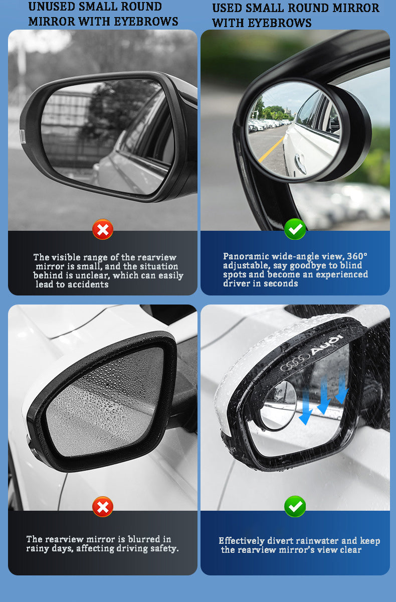 Hot Sale 💥50% OFF 💥Car Multifunctional Rain Eyebrow🎉2Pcs🎉