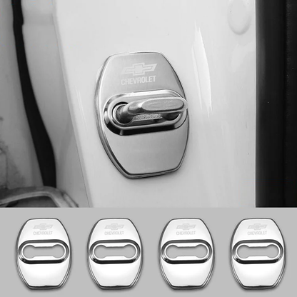 HOT SALE🎉50% OFF🎉Stainless Steel Car Door Lock Protection Cover Antirust🔥4PCS🔥