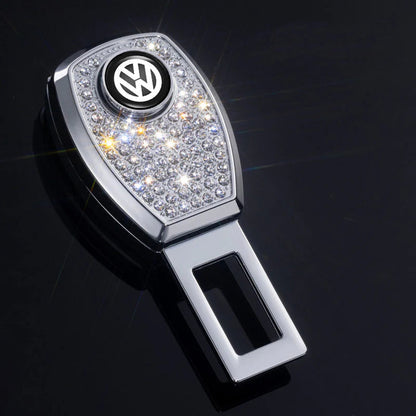 🔥Hot Sale 50 OFF🔥Car Seat Belt Rhinestone Metal Extended Buckle