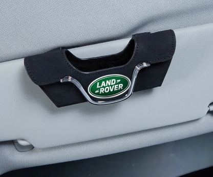 Car Multi-Functional High-Grade Leather Glasses Holder