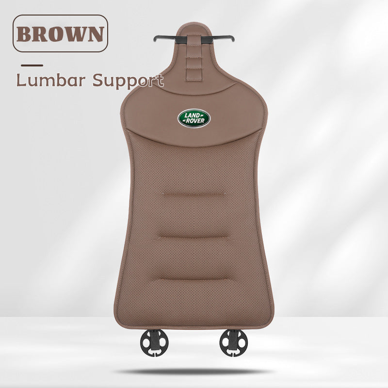 Car Seat Cushion Premium Nappa Leather Comfortable Seat Back