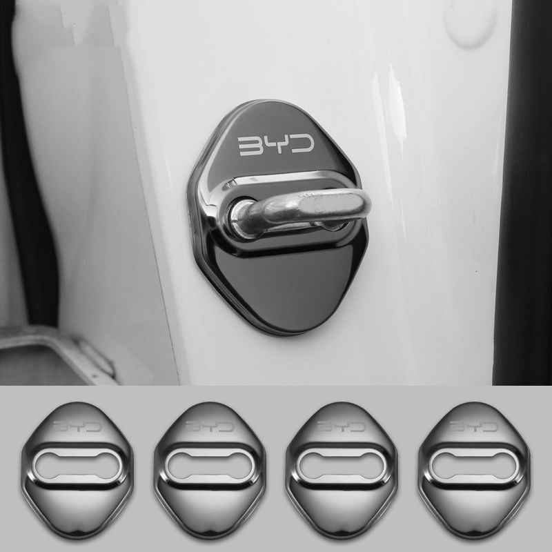 HOT SALE🎉50% OFF🎉Stainless Steel Car Door Lock Protection Cover Antirust🔥4PCS🔥
