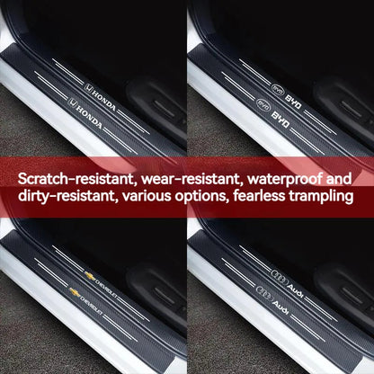 Hot Sale 🎉50% OFF🎉Carbon Car Door Sills Stickers✨9PCS ✨