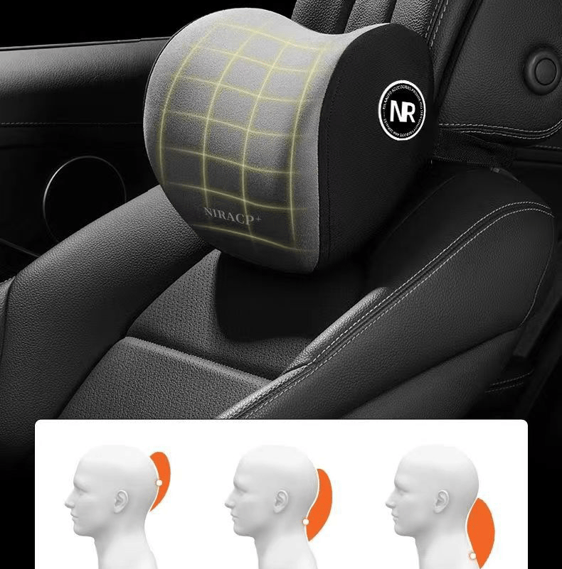🎁 Car Headrest & Lumbar Support Cushion