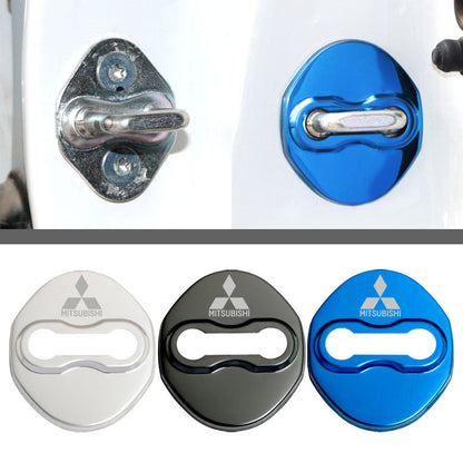 HOT SALE🎉50% OFF🎉Stainless Steel Car Door Lock Protection Cover Antirust🔥4PCS🔥