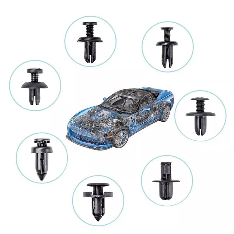 (820Pcs/925Pcs) Car Retainer Clips & Fastener Remover