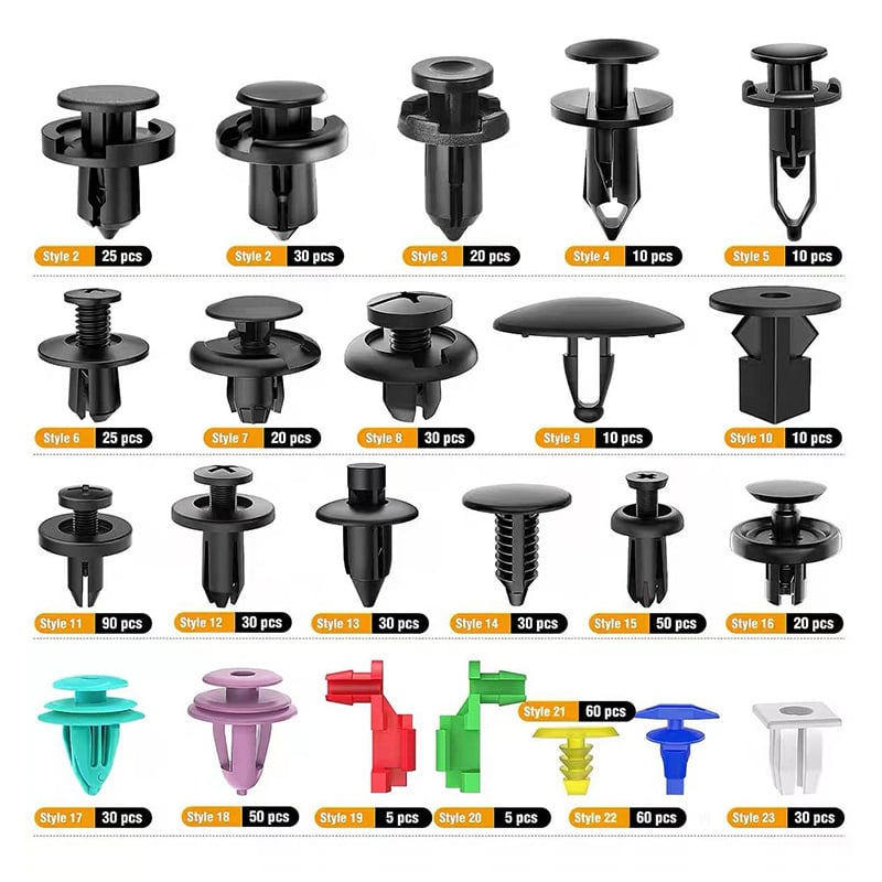 (820Pcs/925Pcs) Car Retainer Clips & Fastener Remover