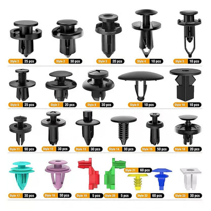 (820Pcs/925Pcs) Car Retainer Clips & Fastener Remover