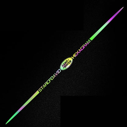 LAST SALE🎉50% OFF🎉3D Colorful laser reflective car sticker ✨4PCS✨