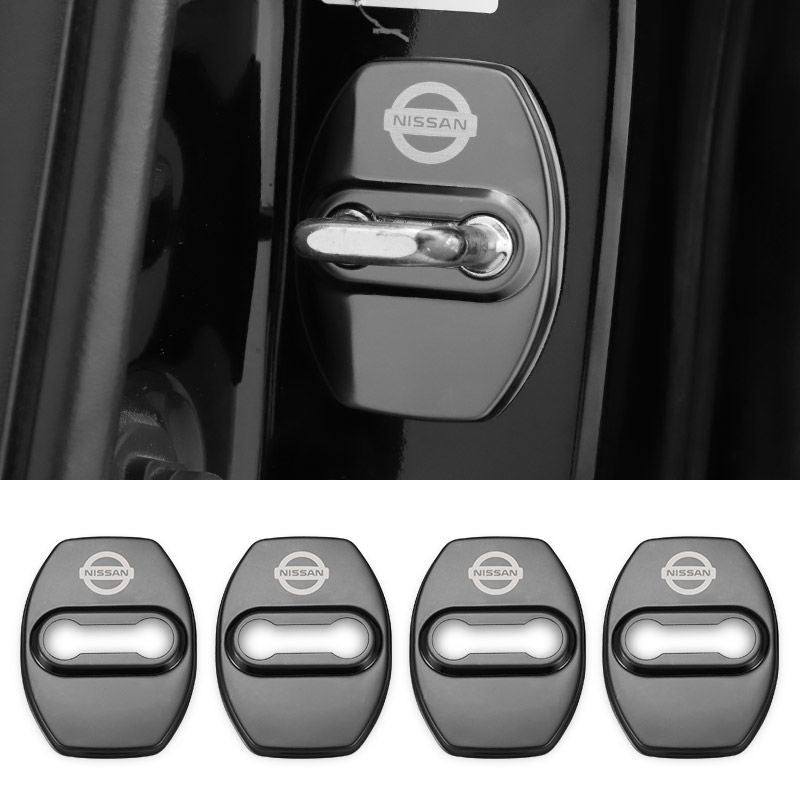 HOT SALE🎉50% OFF🎉Stainless Steel Car Door Lock Protection Cover Antirust🔥4PCS🔥