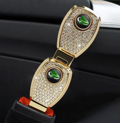 🔥Hot Sale 50 OFF🔥Car Seat Belt Rhinestone Metal Extended Buckle
