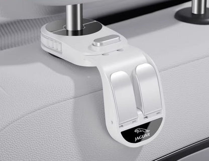 Retractable Dual-Row Car Seat Hooks