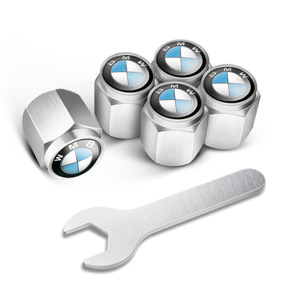 🔥LAST SALE 49% OFF🔥Automobile tire valve cap(5 Pcs+1Pcs wrench)