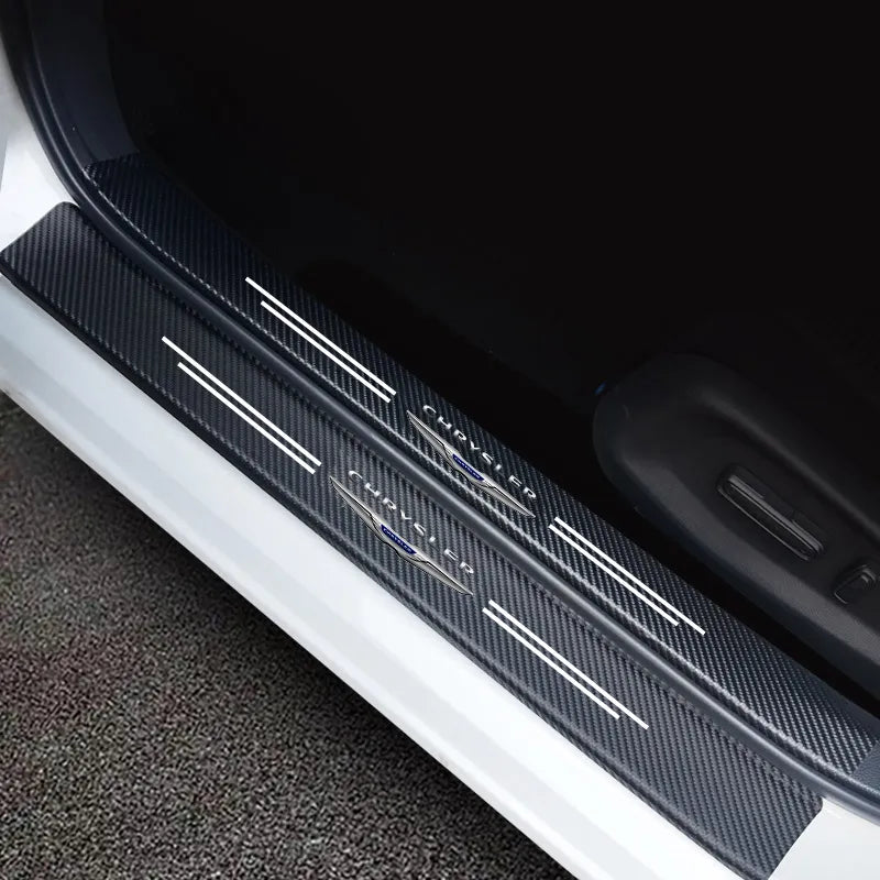 Hot Sale 🔥50% OFF🔥Carbon Car Door Sills Stickers✨9PCS ✨