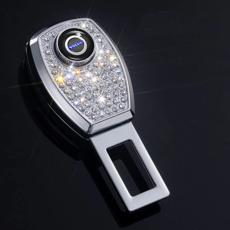🔥Hot Sale 50 OFF🔥Car Seat Belt Rhinestone Metal Extended Buckle