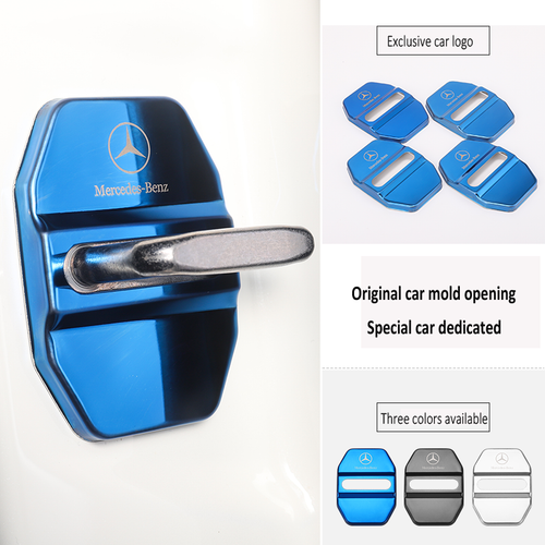 HOT SALE🎉50% OFF🎉Stainless Steel Car Door Lock Protection Cover Antirust🔥4PCS🔥