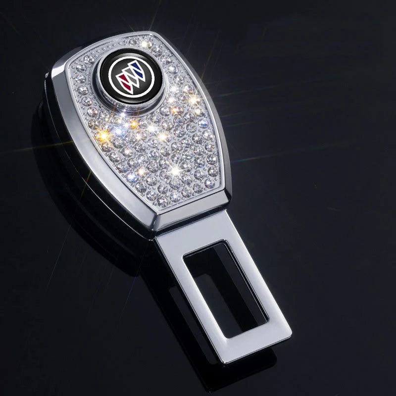🔥Hot Sale 50 OFF🔥Car Seat Belt Rhinestone Metal Extended Buckle