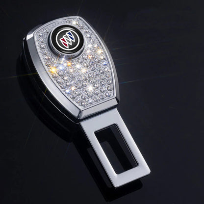🔥Hot Sale 50 OFF🔥Car Seat Belt Rhinestone Metal Extended Buckle