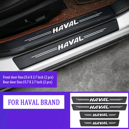 Hot Sale 🔥50% OFF🔥Carbon Car Door Sills Stickers✨9PCS ✨