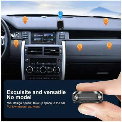 🔥Last Day Promotion 49% OFF - Alloy Folding Magnetic Car Phone Holder