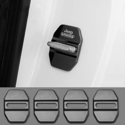 HOT SALE🎉50% OFF🎉Stainless Steel Car Door Lock Protection Cover Antirust🔥4PCS🔥