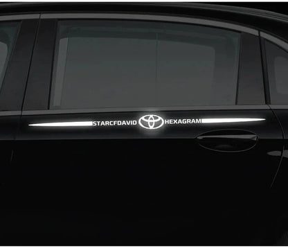 LAST SALE🎉50% OFF🎉3D Colorful laser reflective car sticker ✨4PCS✨