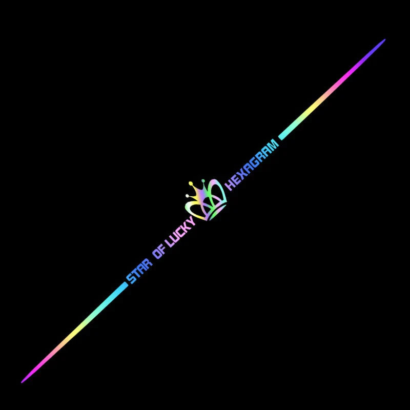 LAST SALE🎉50% OFF🎉3D Colorful laser reflective car sticker ✨4PCS✨