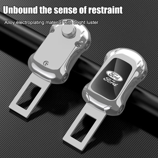 Car Cool Sports Car Shape Seat Belt Extended Metal Buckle Seat Connector