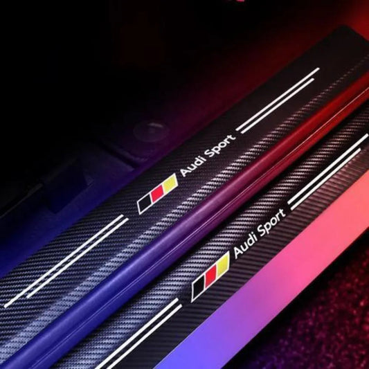 Hot Sale 🔥50% OFF🔥Carbon Car Door Sills Stickers✨9PCS ✨