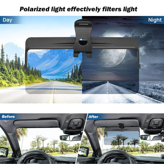 🎁LAST DAY 49% OFF 🚗Universal Car Sun Visor With Polarized Glare Protection