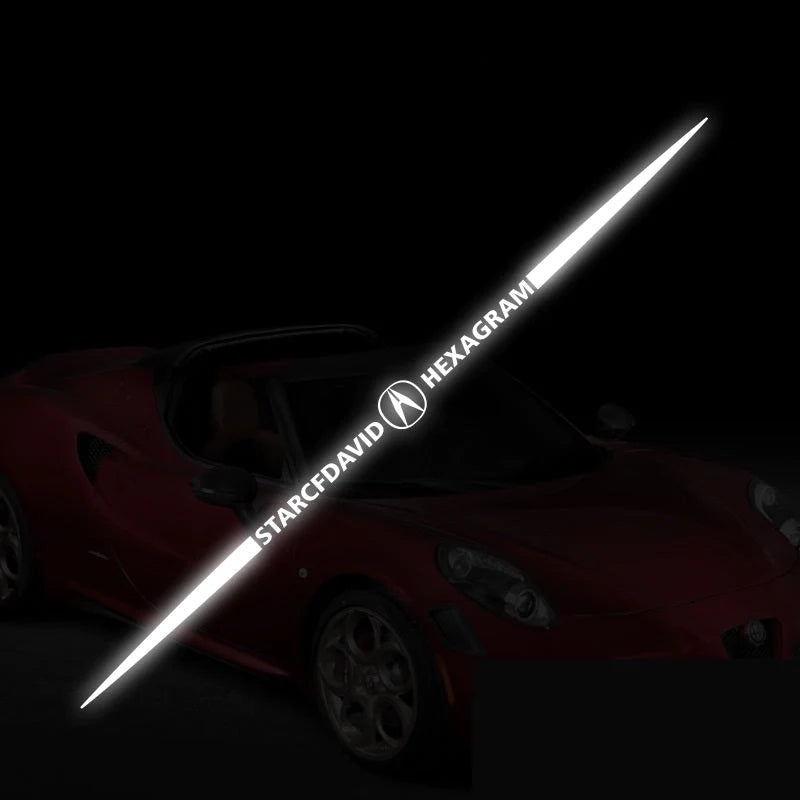 LAST SALE🎉50% OFF🎉3D Colorful laser reflective car sticker ✨4PCS✨