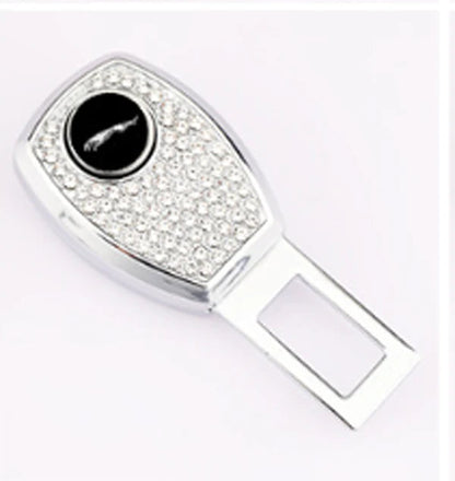 🔥Hot Sale 50 OFF🔥Car Seat Belt Rhinestone Metal Extended Buckle