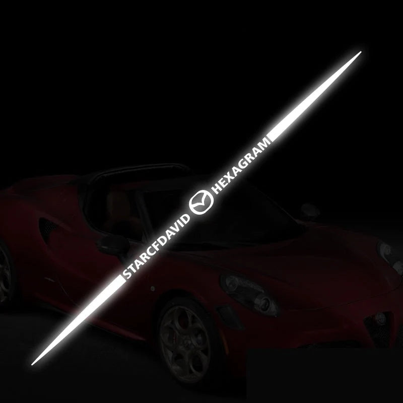 LAST SALE🎉50% OFF🎉3D Colorful laser reflective car sticker ✨4PCS✨
